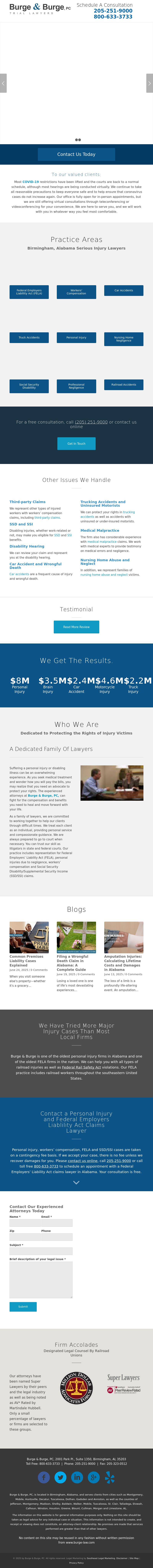 Burge & Burge, PC - Birmingham AL Lawyers