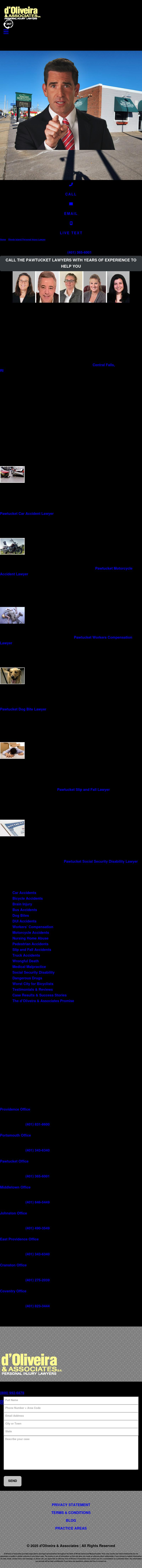d'Oliveira & Associates - Pawtucket RI Lawyers