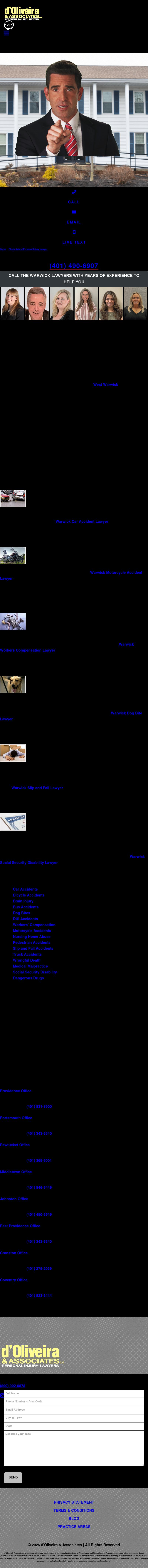d'Oliveira & Associates - Warwick RI Lawyers