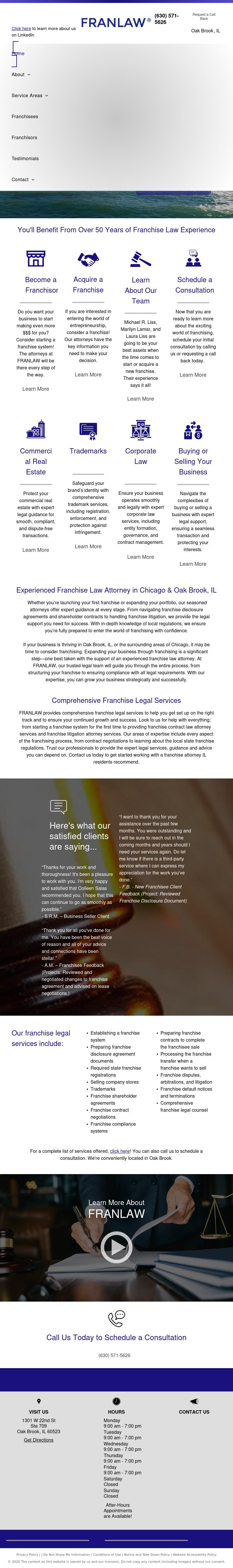 FRANLAW - Oak Brook IL Lawyers