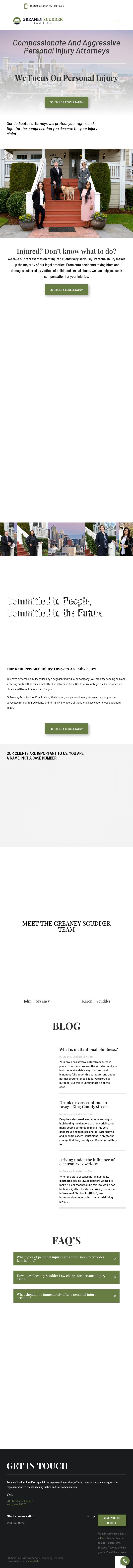 Greaney Law Firm, PLLC - Kent WA Lawyers