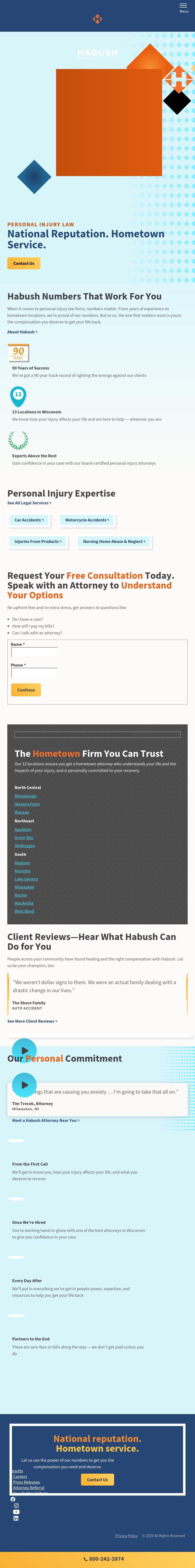 Habush Habush & Rottier S.C. - Stevens Point WI Lawyers