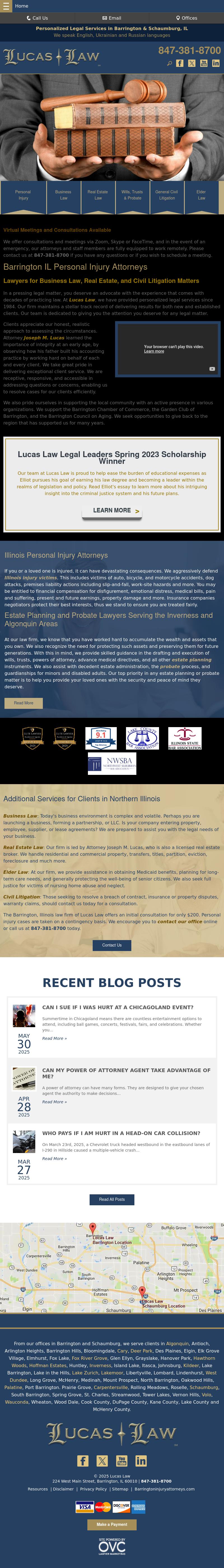 Joseph M. Lucas & Associates, L.L.C. - Barrington IL Lawyers