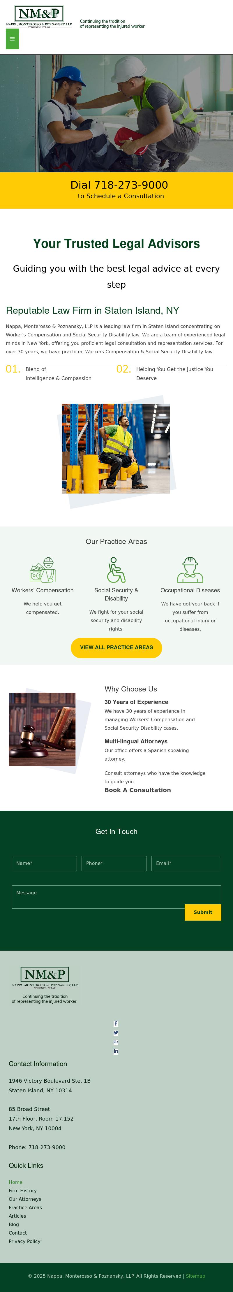 Law office of Jonathan H. Poznansky - Staten Island NY Lawyers