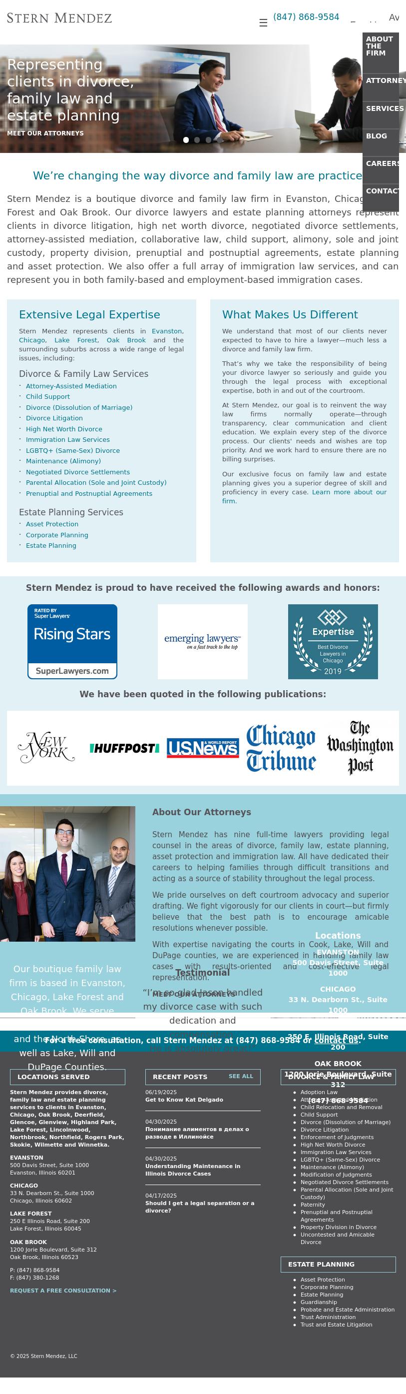 Law Offices of Joshua E. Stern - Evanston IL Lawyers