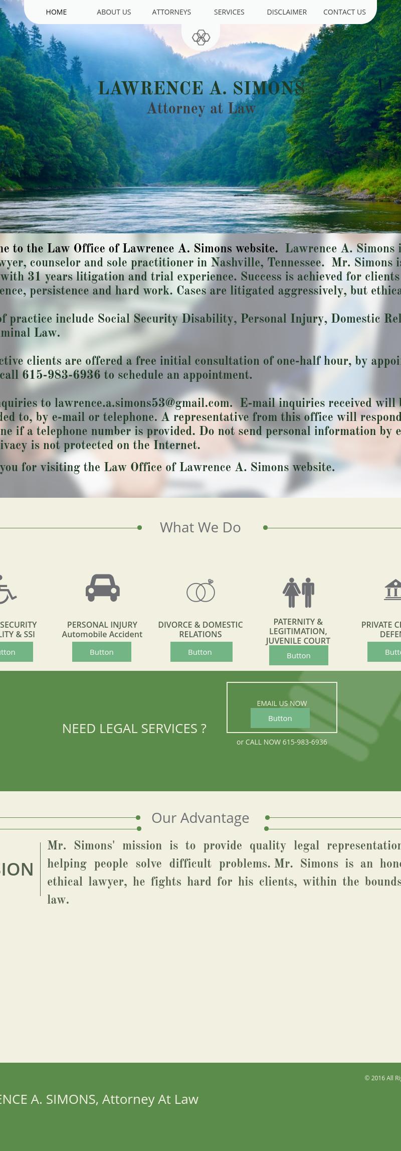 Lawrence A. Simons, Attorney at Law - Nashville TN Lawyers