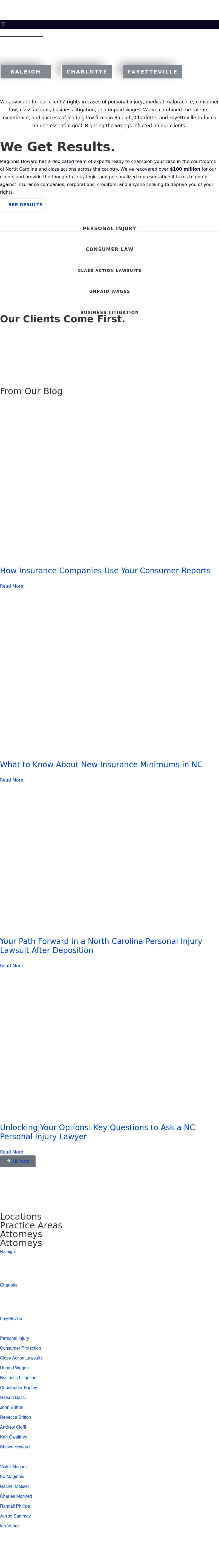 Maginnis Law - Raleigh NC Lawyers