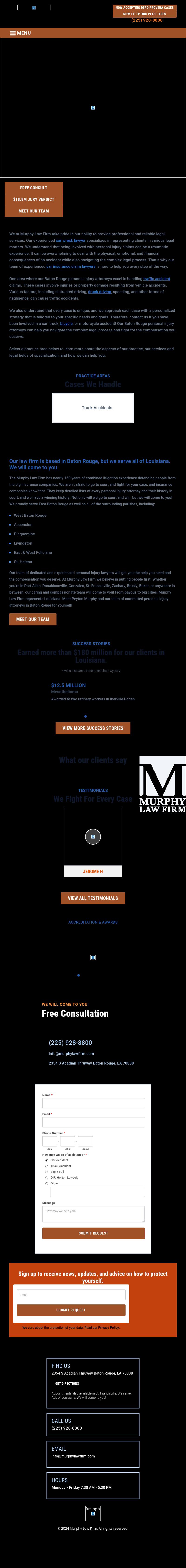 Murphy Law Firm LLC - New Orleans LA Lawyers