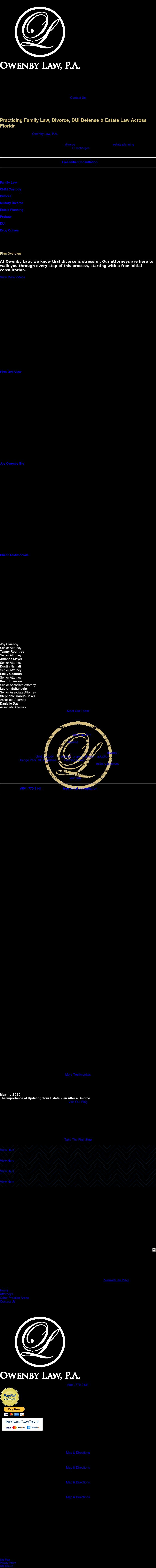 Owenby Law, LLC - Orange Park FL Lawyers