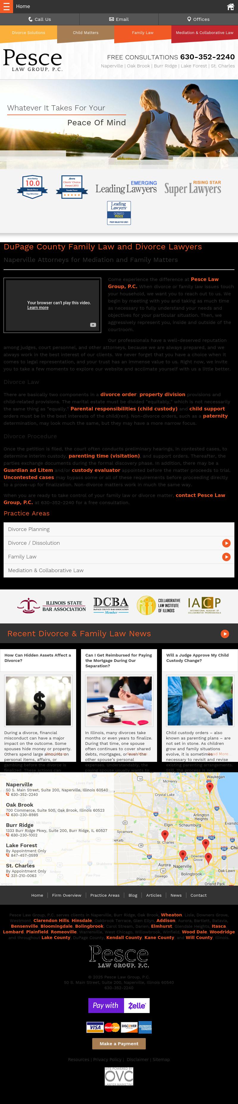 Pesce Law Group, P.C. - Naperville IL Lawyers