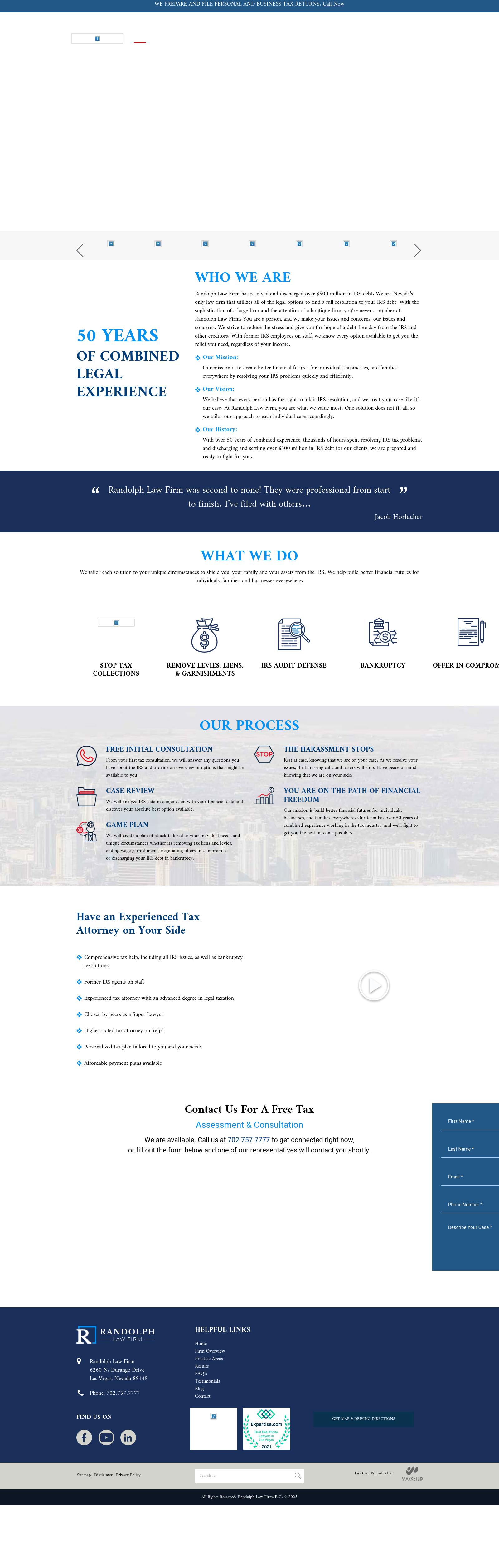Randolph Law Firm, P.C. - Las Vegas NV Lawyers
