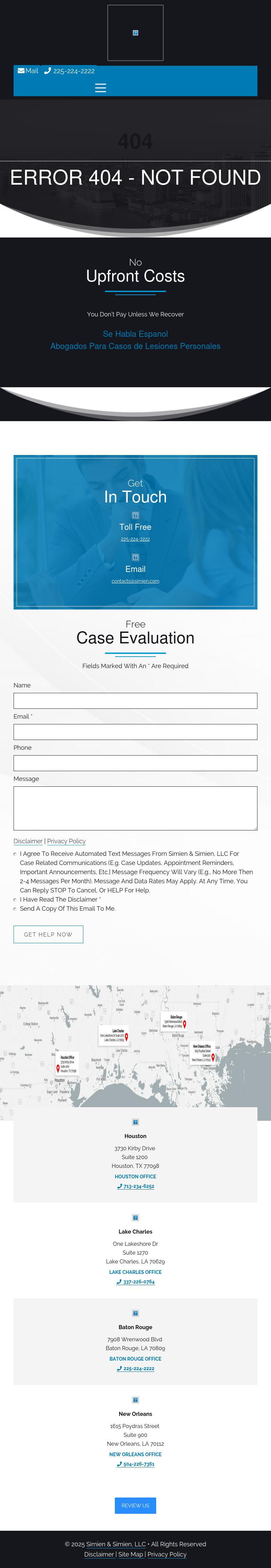 Simien & Simien, LLC - Baton Rouge LA Lawyers