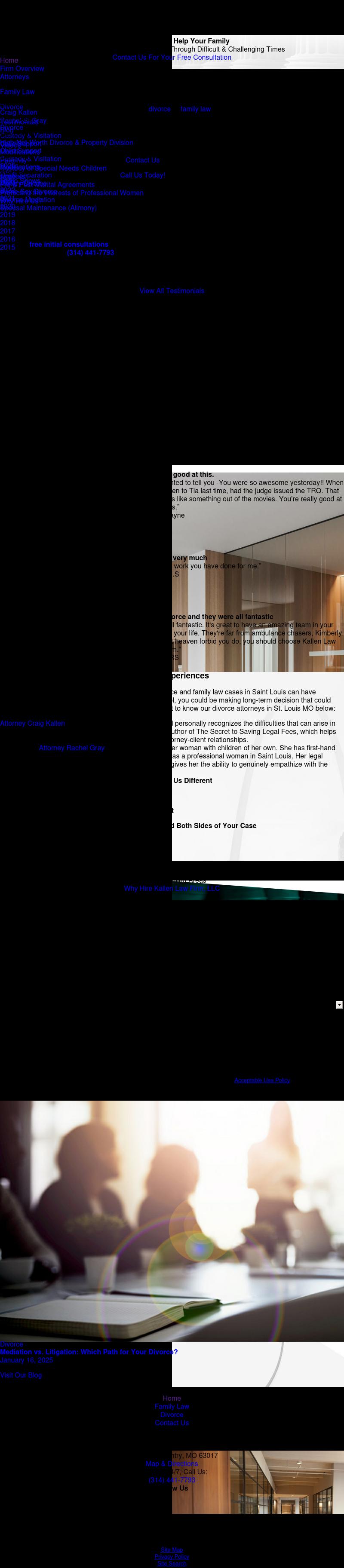 Kallen Law Firm, LLC - Town and Country MO Lawyers