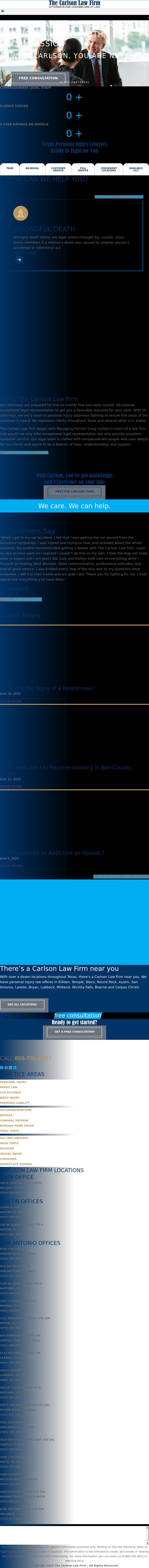 The Carlson Law Firm - Laredo TX Lawyers