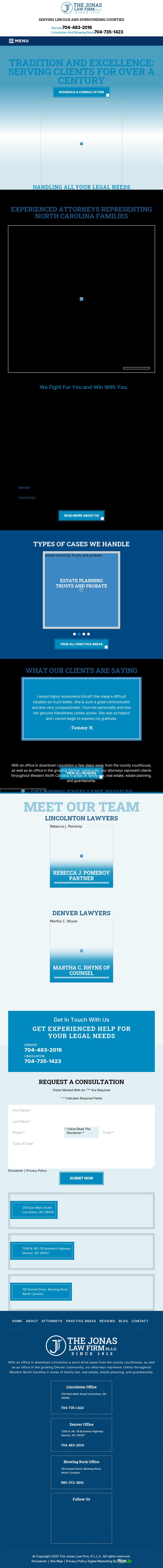 The Jonas Law Firm, P.L.L.C. - Denver NC Lawyers
