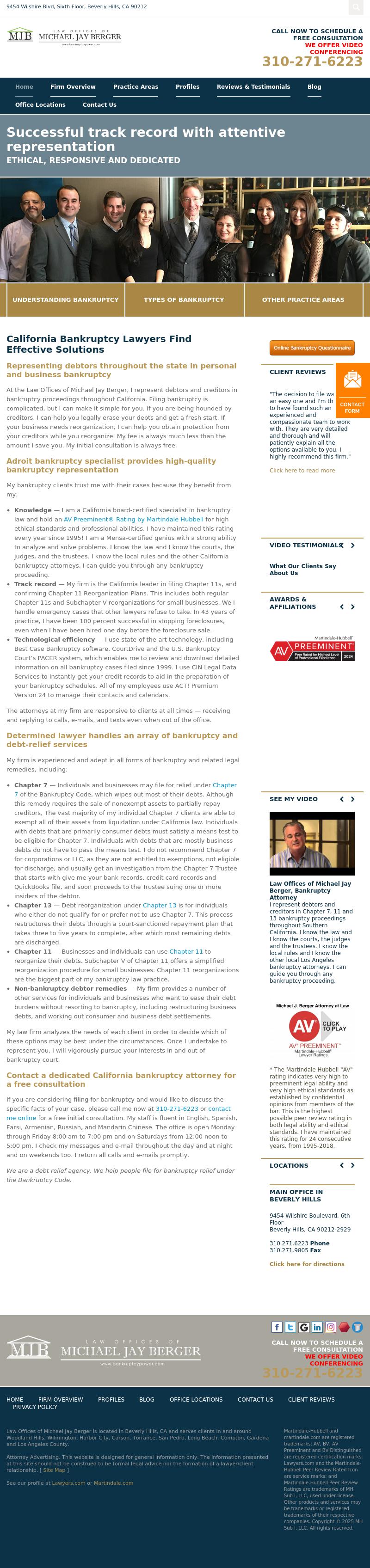The Law Offices of Michael Jay Berger - Riverside CA Lawyers
