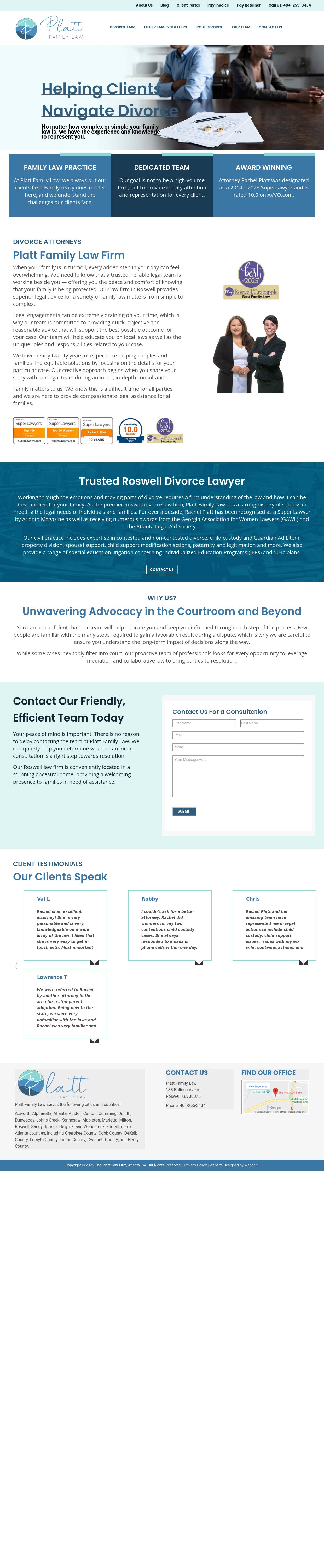 The Platt Law Firm - Atlanta GA Lawyers