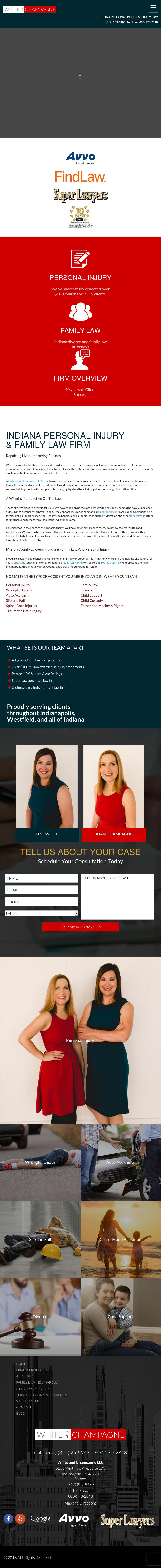 White and Champagne LLC - Indianapolis IN Lawyers