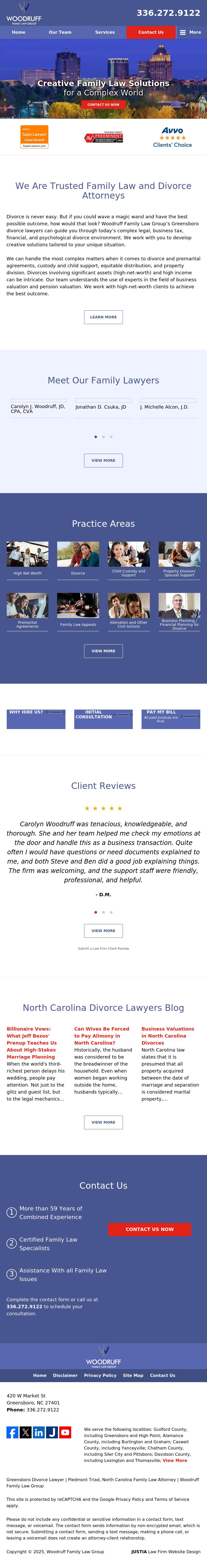 Woodruff Family Law Group - Greensboro NC Lawyers