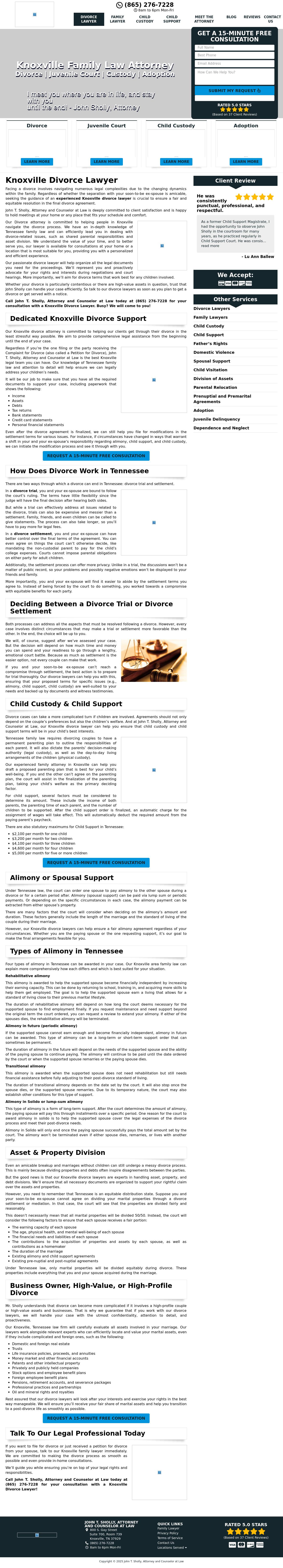 The Law Office of Robert M. Asbury - Knoxville TN Lawyers