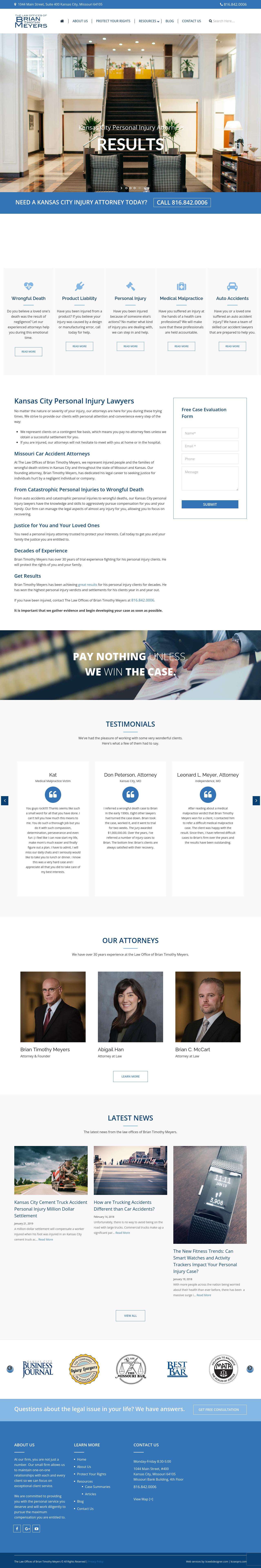 The Law Offices of Brian Timothy Meyers - Kansas City MO Lawyers