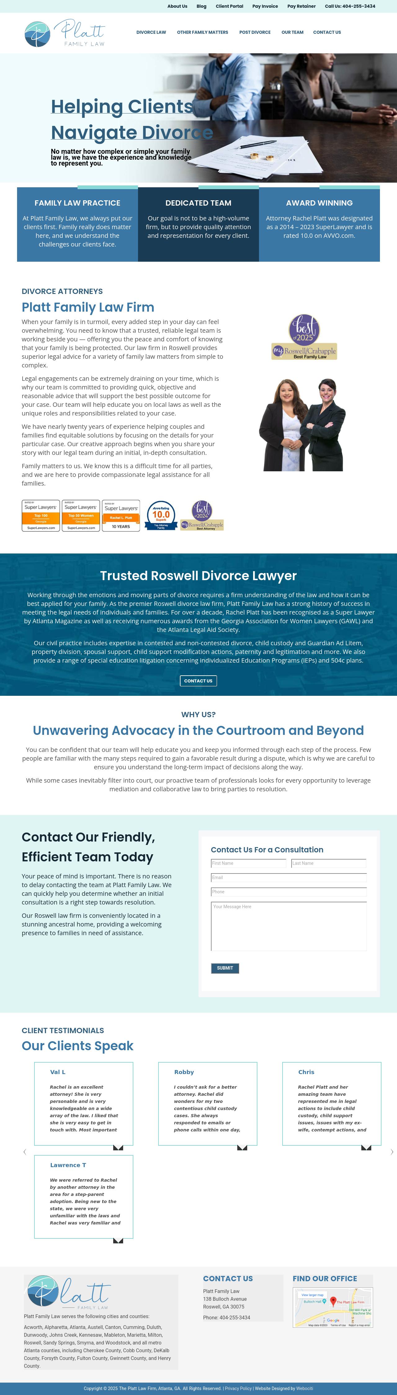 The Platt Law Firm - Atlanta GA Lawyers