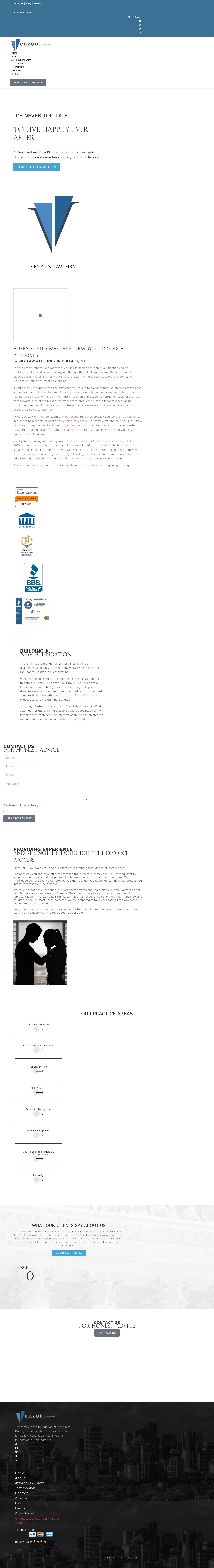 Venzon Law Firm PC - Buffalo NY Lawyers