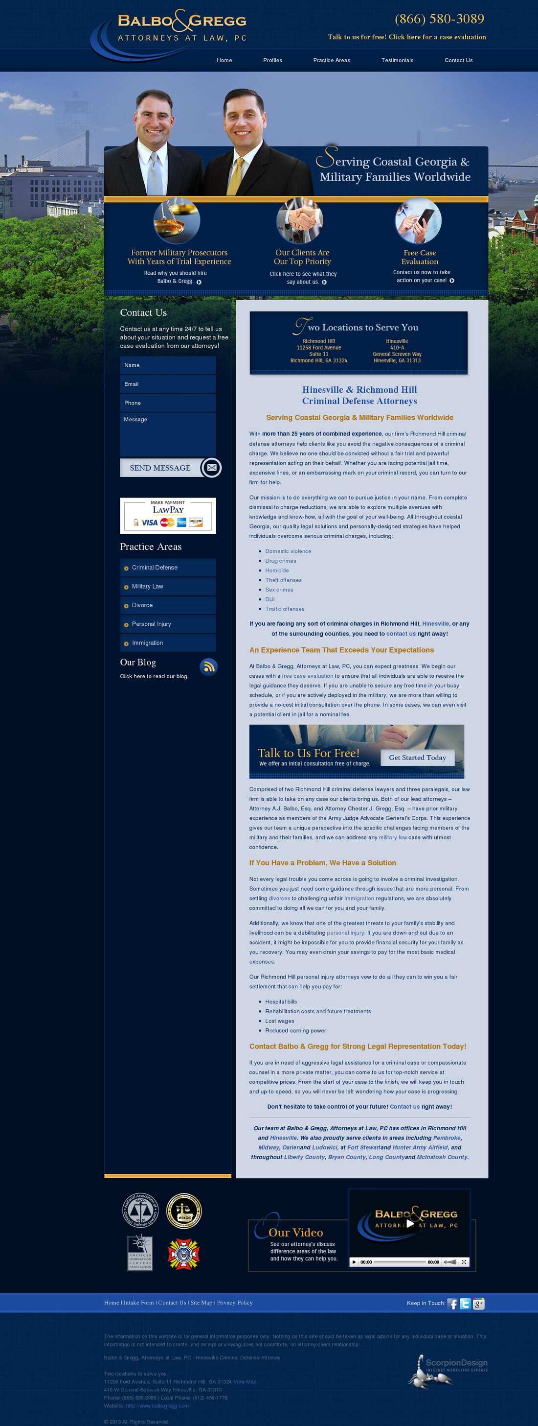 Balbo & Gregg, Attorneys at Law, PC - Richmond Hill GA Lawyers