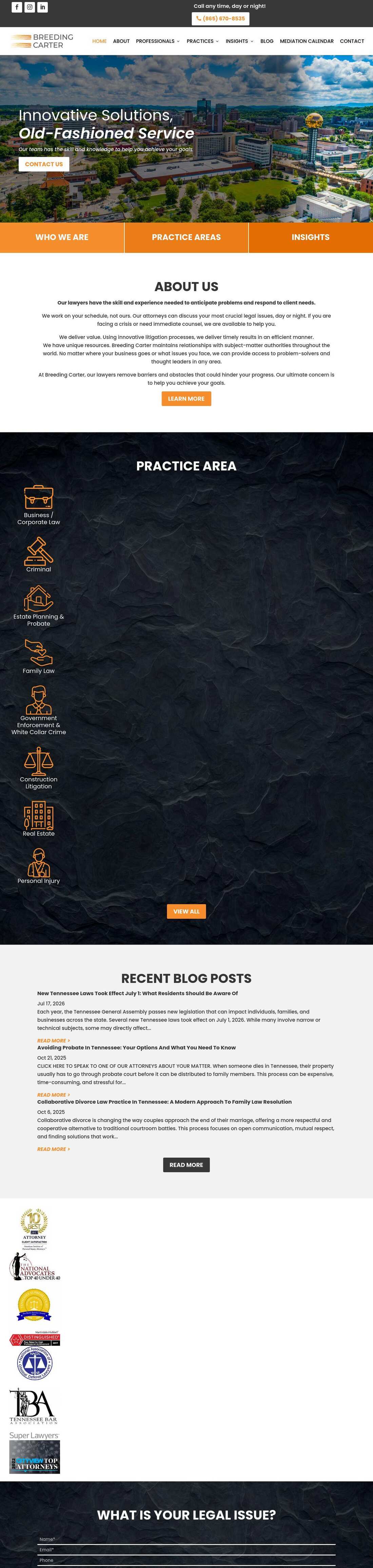 Breeding & Associates, LLC - Knoxville TN Lawyers