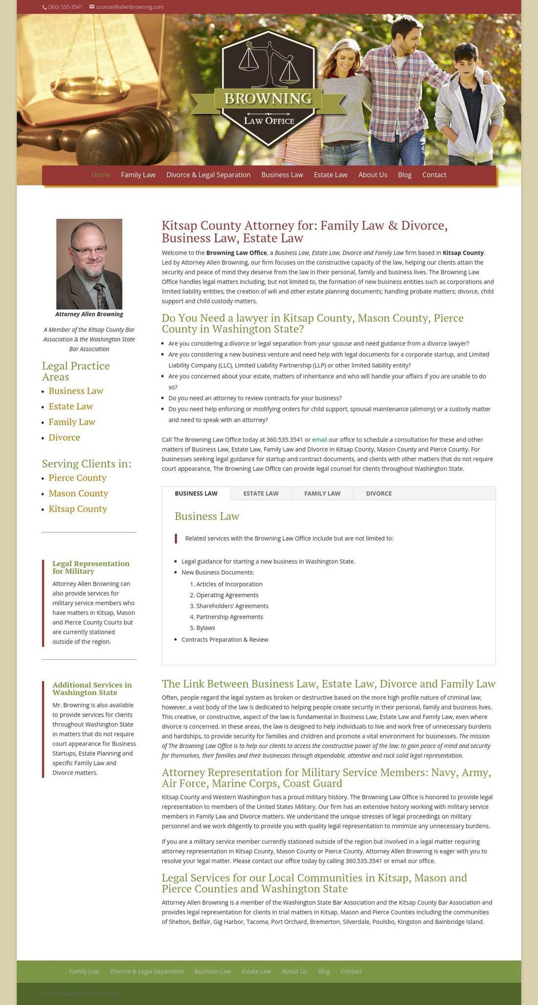 Browning Law Office - Silverdale WA Lawyers