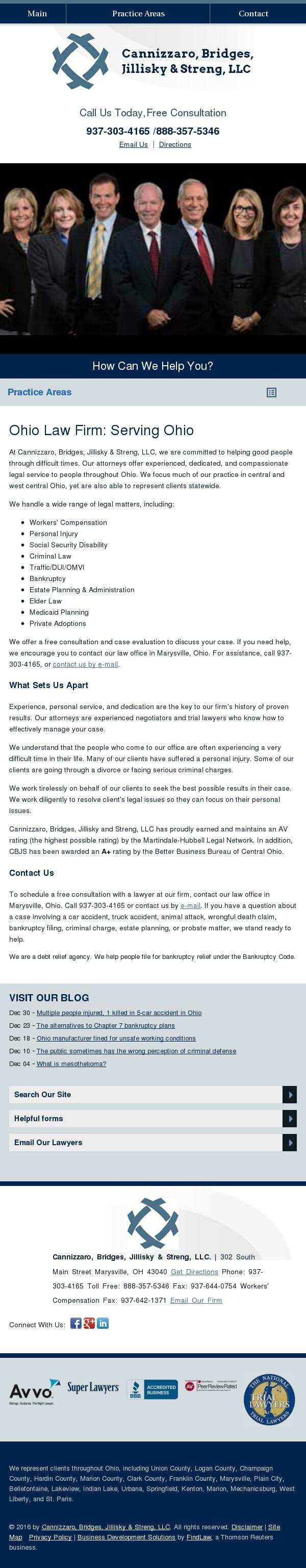 Cannizzaro, Bridges, Jillisky & Streng, LLC - Marysville OH Lawyers