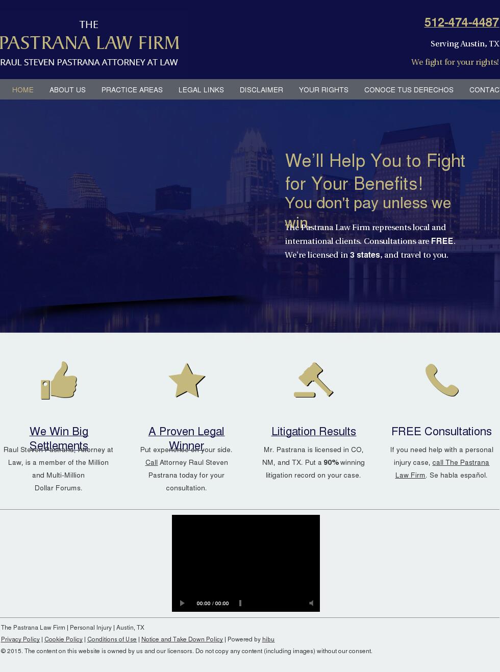 Raul Steven Pastrana - Austin TX Lawyers