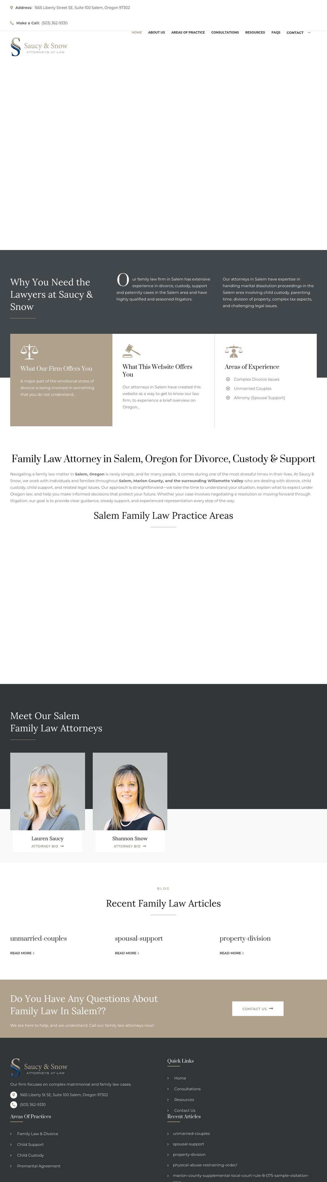 Saucy & Saucy, P.C. - Salem OR Lawyers