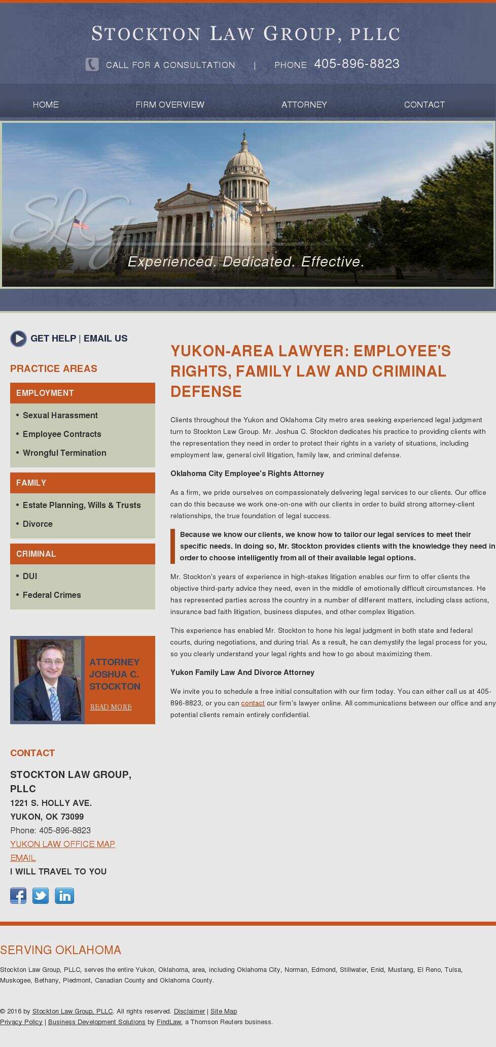 Stockton Law Group, PLLC - Yukon OK Lawyers