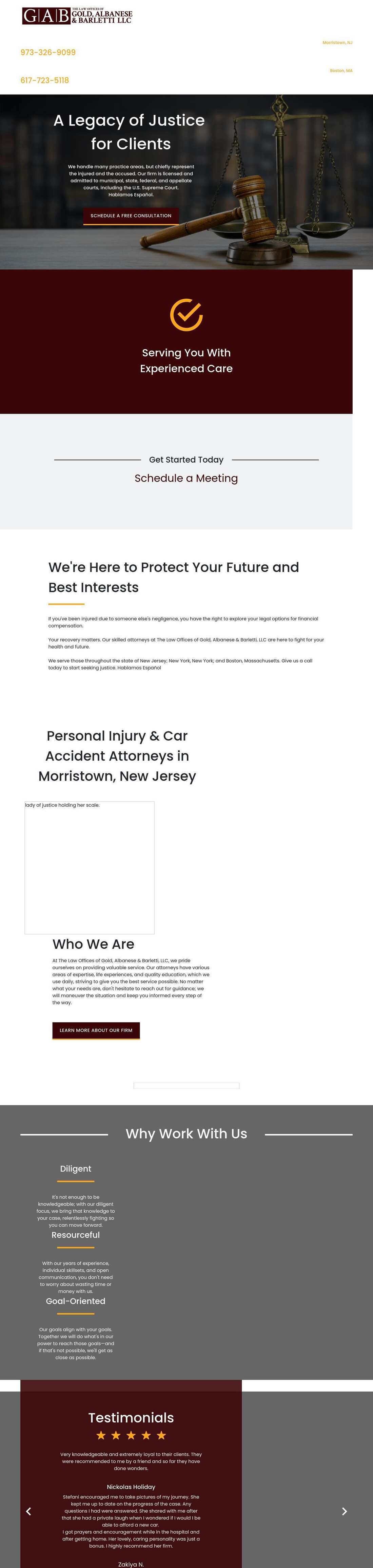 The Law Offices of Gold, Albanese & Barletti - New York NY Lawyers