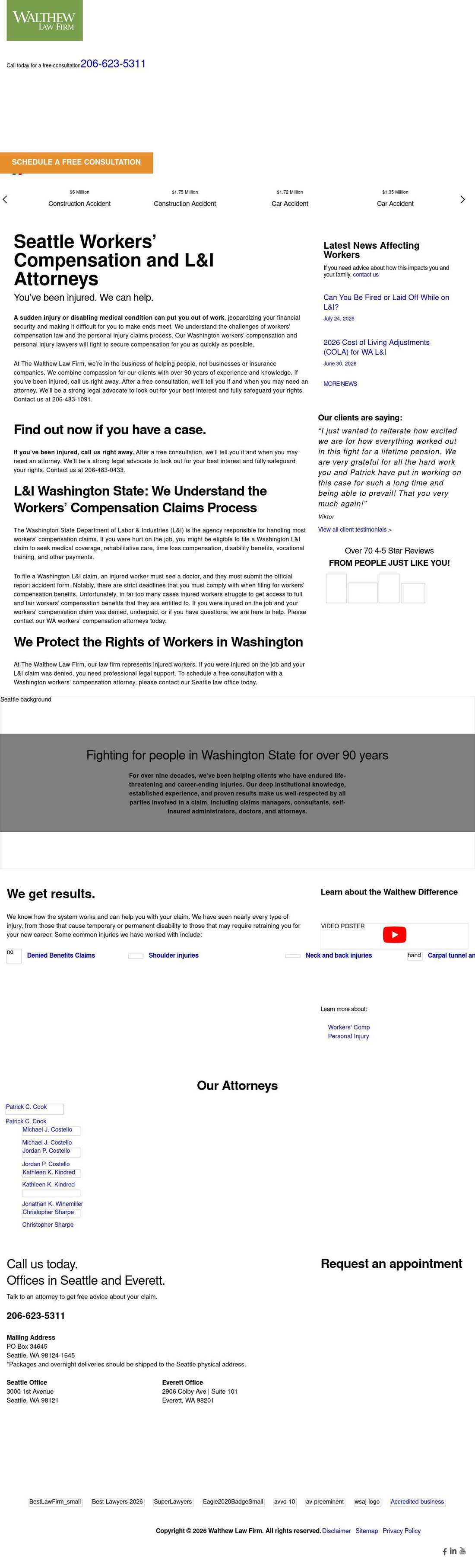 The Walthew Law Firm - Seattle WA Lawyers