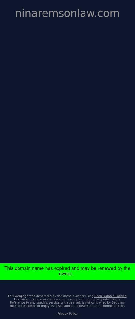 Nina C. Remson Attorney at Law, LLC - Hackensack NJ Lawyers