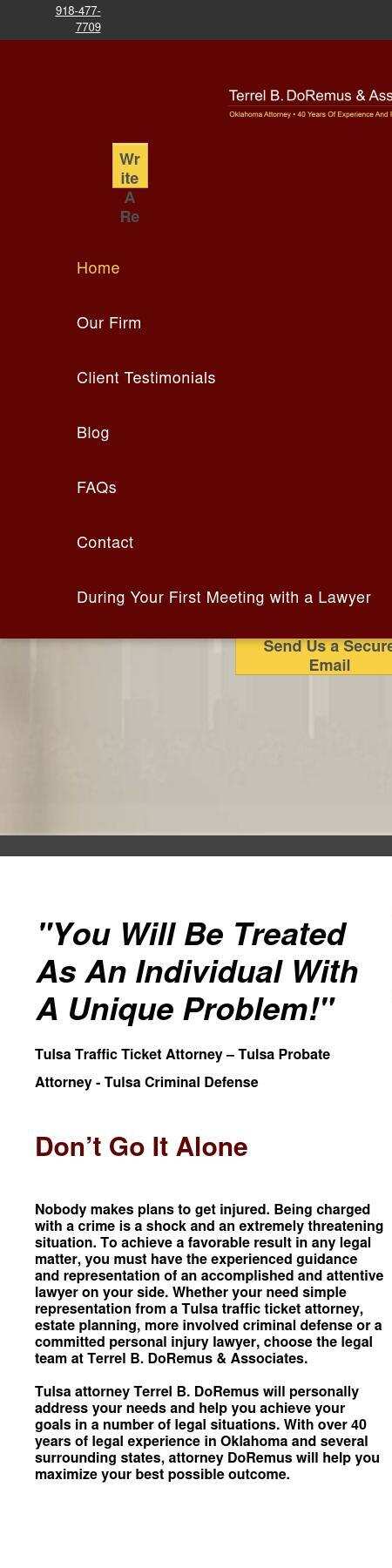 Terrel B. DoRemus & Associates - Tulsa OK Lawyers