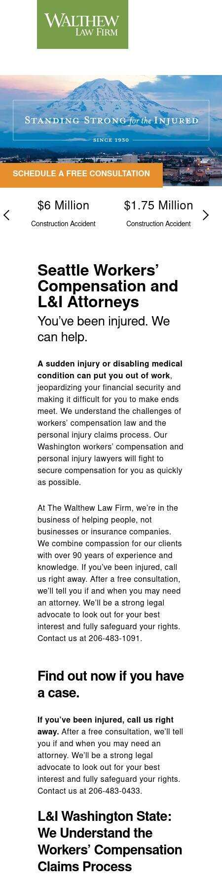 The Walthew Law Firm - Seattle WA Lawyers
