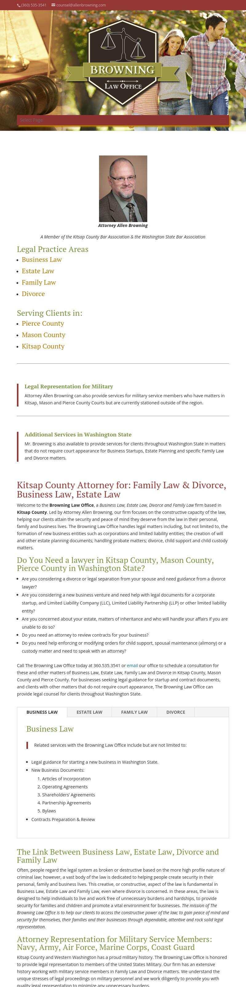Browning Law Office - Silverdale WA Lawyers