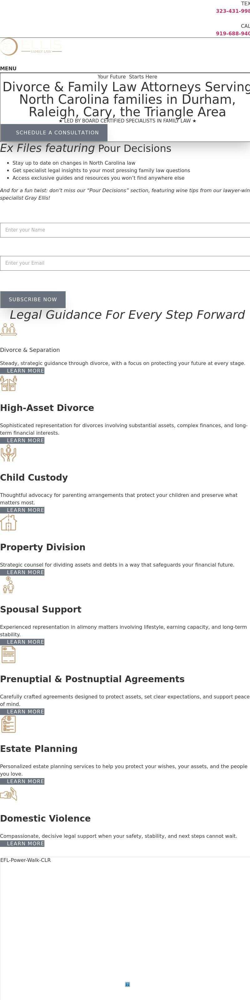 Ellis Family Law, P.L.L.C. - Durham NC Lawyers