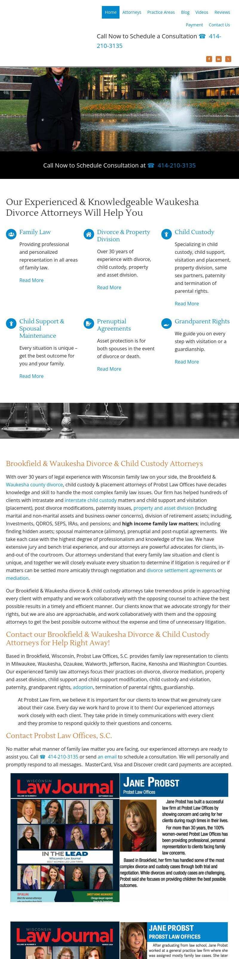 Probst Law Offices, S.C. - Wauwatosa WI Lawyers