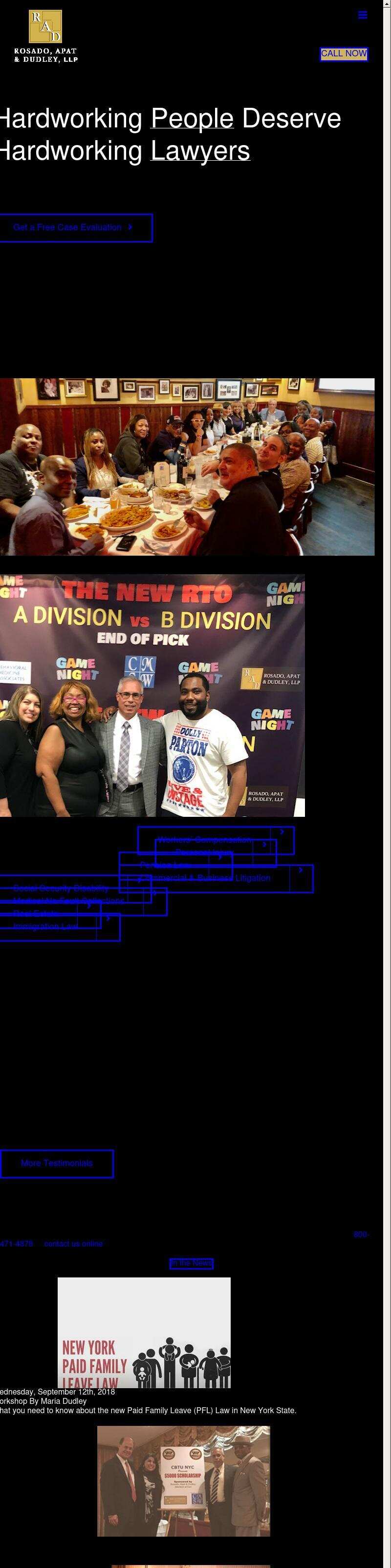 Rosado, Chechanover, Apat & Dudley, LLP - Bronx NY Lawyers
