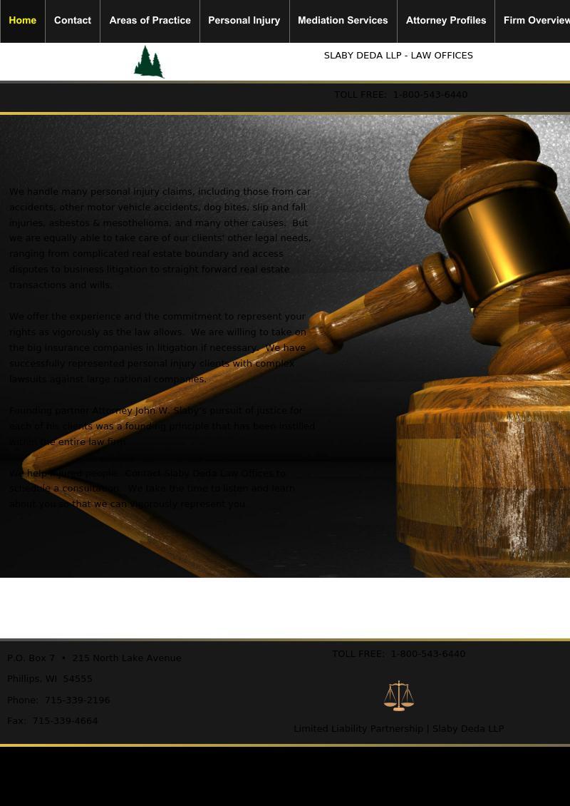 Slaby, Deda, Marshall, Reinhard & Writz LLP - Phillips WI Lawyers