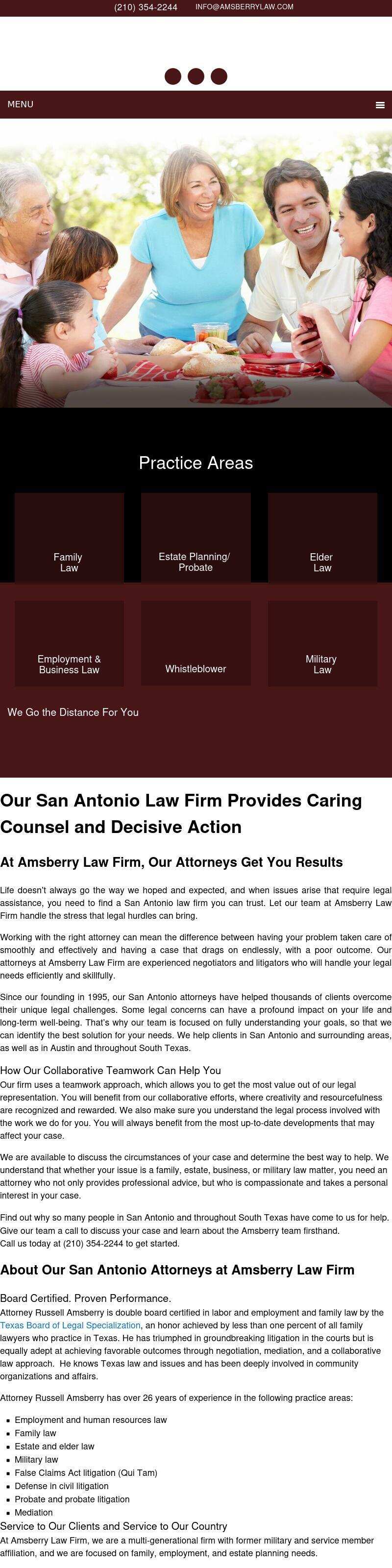 The Amsberry Law Firm - San Antonio TX Lawyers
