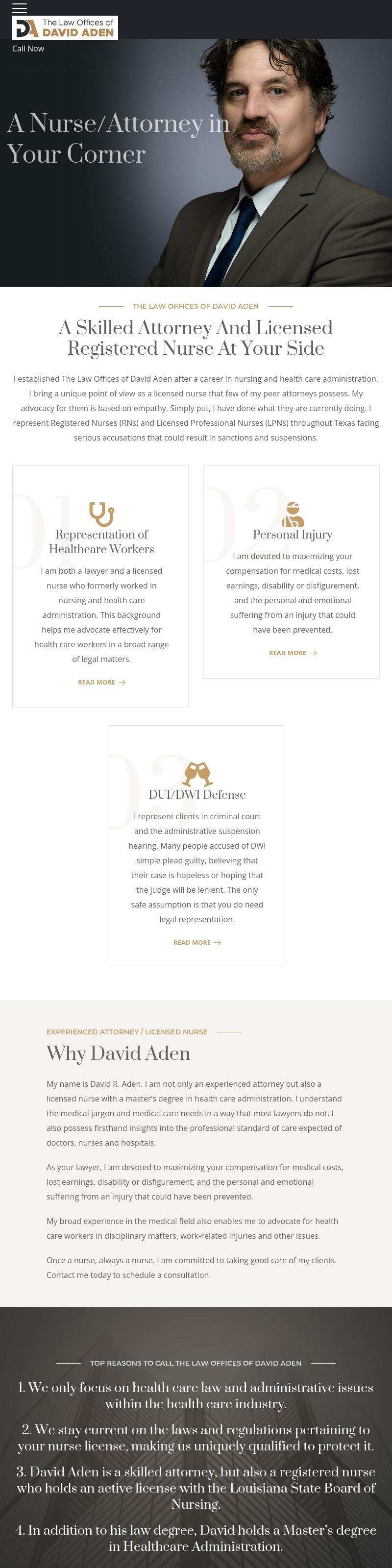 The Law Offices of David Aden - Metairie LA Lawyers